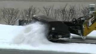 Snow Removal with Wacker Neuson Loaders  www4waycom [upl. by Dedrick]