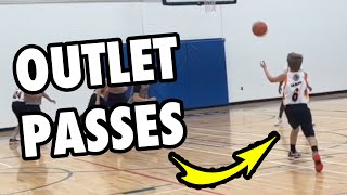 How Outlet Passes Win Basketball Games [upl. by Phylys769]