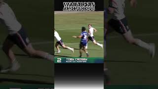 BEST JERSEY FLEGG TRIES  NZ WARRIORS onenzwarriors rugbyleague nrl [upl. by Arykat426]