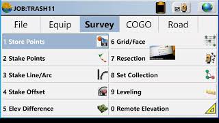 Online Demo of SurvCE with Total Station for the Surveying Project [upl. by Brooke]