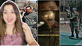 Indian Army Full attitude videos Reaction 🔥😈Indian Army Thug Life  Nakhrewali Mona [upl. by Priebe]