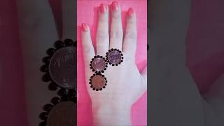 Easy simple coins mehndi design trick mehndi youtubeshorts shorts viralvideo [upl. by Ornstead]