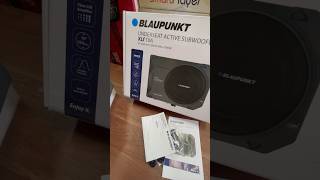 Blaupunk car under seat subwoofer 10” xlf 10A [upl. by Larisa117]