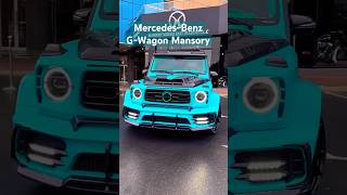 MercedesBenz GWagon Mansory acceleration exhaust sound mercedes mansory gwagon [upl. by Aieka465]