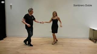 Cuban Salsa Moves 34  Sombrero Doble [upl. by Yecaw]