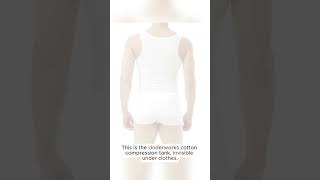 The Cotton Lined Power Chest Binder Compression Tank [upl. by Eyks]