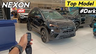 Tata Nexon FearlessS Top Model 2024 ❣️ Nexon Dark Edition Review 😍 [upl. by Aibar885]