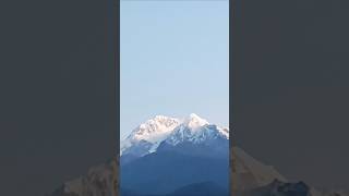 Kangchenjunga in pelling 👌💓💓💗turist turismo travel travelvlog pelling tranding [upl. by Adnilre]