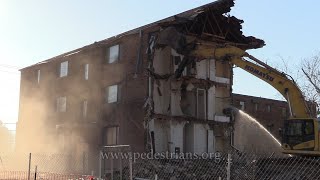 Forest Glen Apartments Demolition [upl. by Aninahs24]