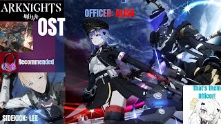 Punishing Gray Raven Officer Alisa is Arresting Bad Guys in PGR  quotBoiling Bloodquot  Aknights OST [upl. by Ilam339]