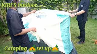 How to set up poler ⛺ tent [upl. by Ydospahr]