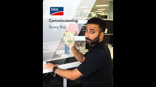 SMA Sunny Boy Commissioning [upl. by Okihcim]