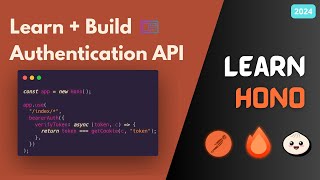 Learn Hono Framework by Building API Authentication  Tested in Postman [upl. by Conall947]