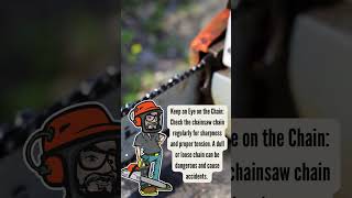 Chainsaw safety tips so you dont cut off your bits chainsawsafety [upl. by Sherurd]