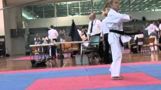 GKR Karate Kata Sepai  10yr old Taylah Stephens [upl. by Rissa]