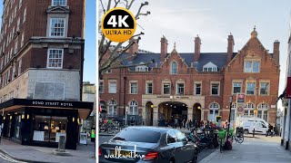 LETS WALK MARYLEBONE ROAD TO OXFORD STREET via Baker Street amp Marylebone Lane [upl. by Xever]