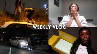 So we broke my car trying to do a Tik Tok trend😭  WEEKLY VLOG [upl. by Euton712]