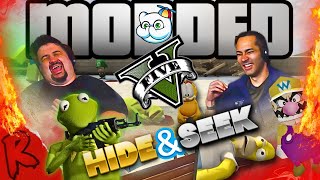 Modded GTA 5 Hide and Seek was Terrifying  SMii7Y  RENEGADES REACT [upl. by Aneeuqahs]