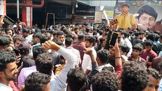 Eeshwar Movie Rerelease Prabhas fans hungama at Sandhya theater  Happy Birthday Prabhas [upl. by Rodrich]