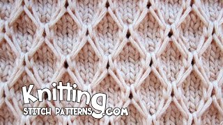 Diamond Mesh stitch [upl. by Eberhard]