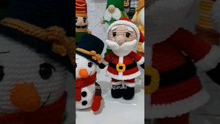 Coleção Amigurumis de Natal Todas as receitas estão disponíveis Padrão e execução Tiago Amigurumi [upl. by Allekim]