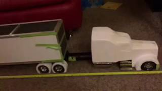 Tamiya King Hauler Custom Kenworth W900L Американский грузовик [upl. by Eesak723]