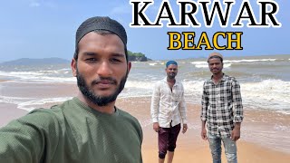 KARWAR BEACH VLOG 🏖️trending beachvlog khanstudiovlog [upl. by Aehcsrop]