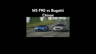 M5 F90 vs Bugatti Chiron  Car Parking Multiplayer [upl. by Nottap796]