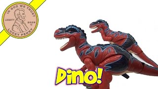 FisherPrice Imaginext Dinosaurs  Funny Video  Tag Team Battle for a Juicy USDA Chew Toy Steak [upl. by Wenger504]