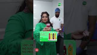 RJ Malishka Loves KisanKonnect Juices 100 Pure No Preservatives No Water No Sugar [upl. by Bahr]