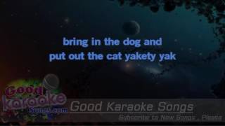 Yakety Yak  The Coasters Lyrics Karaoke  goodkaraokesongscom [upl. by Airod]