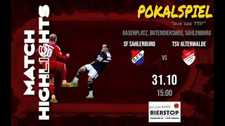 Pokalspiel  Viertelfinale  SF Sahlenburg vs TSV Altenwalde [upl. by Sheffy752]