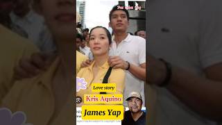 Kris Aquino and James Yap love storyshortsviral shortvideo trending filipinoactress [upl. by Rocray]