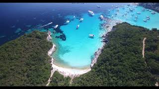 Paxos AntiPaxos Beaches Greece [upl. by Darrell16]