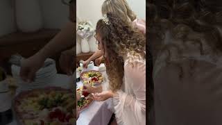 Vi racconto il matrimonio di CatalinaGanea11 👰🏼‍♀️💍🤵🏻pt1 weddingday bridesmaids vlog [upl. by Shirline240]