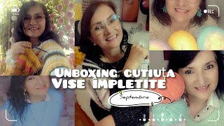 Unboxing  Cutia Vise Împletite septembrie 2024 [upl. by Jemena]