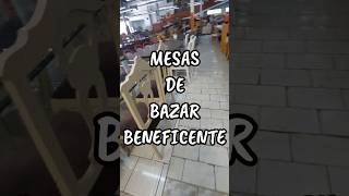 MESAS de Brechó  Mesas interessantes que achei na visita do Bazar Mercatudo Bazar de São Paulo [upl. by Alym]