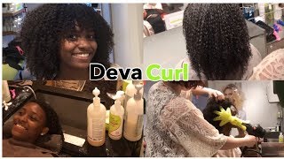 First Time At DevaChan Salon NYC I GOT A HAIRCUT  DevaCut [upl. by Yevreh328]