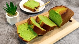 Pandan Pound Cake Recipe  Very fragrant very soft amp moist amp delicious [upl. by Kathe594]