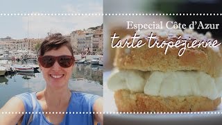 SaintTropez Cannes  Receita da Tarte tropézienne  Especial Côte dAzur [upl. by Sampson]