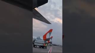 Aviões da Latam e Gol colidem em solo no aeroporto de Guarulhos em SP [upl. by Blaise447]