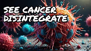 Cancer Cell DISINTEGRATES Before Your Eyes  3D Animation Cancer health anatomy [upl. by Swen]