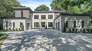 45M Luxurious Modern Home in Nashville West Meade  6 Beds 6 Full Baths 2 Half Baths [upl. by Alleris]