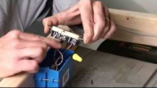 Switched Outlet Wiring Video [upl. by Yrhcaz]