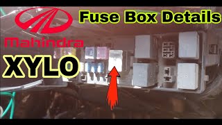 Mahindra 🎯 XYLO Fuse Box Details  XYLO Fuse Box Locations fuse xylo wiring aarohimotors6729 [upl. by Conyers759]