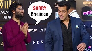 Arijit Singh Says SORRY To Salman Khan At IIFA Awards 2019 [upl. by Anaillil395]