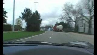 C6 Z06 vs SLR Mclaren vs R8 vs GT Speed vs LP640 on Dutch highway Highspeed chase Part 1 [upl. by Ellehsem66]