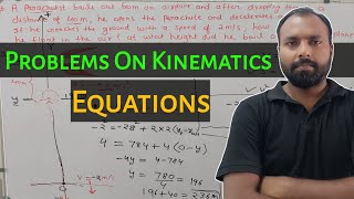 Class 11 Chap 2  Problems On Kinematics Equation Using Frame of Reference Method [upl. by Annez220]