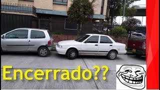 COMO SALIR DE ESTACIONAMIENTO estrecho en paralelo Línea [upl. by Aveer]