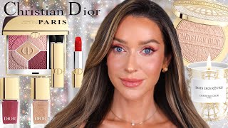 NEW DIOR HOLIDAY MAKEUP COLLECTION 2024 HAUL AND REVIEW [upl. by Naehgem]